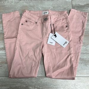 NWT Hudson Sateen Petal Pink Skinny girls size 8